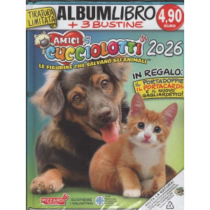 Album figurine Cucciolotti + Libro + 3 bustine