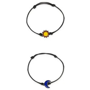 Set di 3 Braccialetti Sun e Moon Legami – Better Together