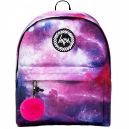 Zaino Hype Purple And Pink Galaxy Backpack 30x40x15 cm