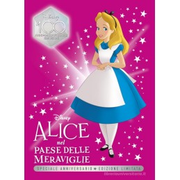 Libro disnay Alice edizione limitata speciale anniversario
