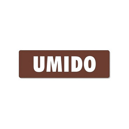 Targhette adesive raccola differenziata:umido